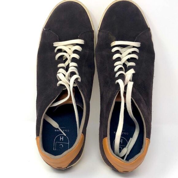 Cole Haan suede sneakers, charcoal gray, size 11.5 - Picture 1 of 7